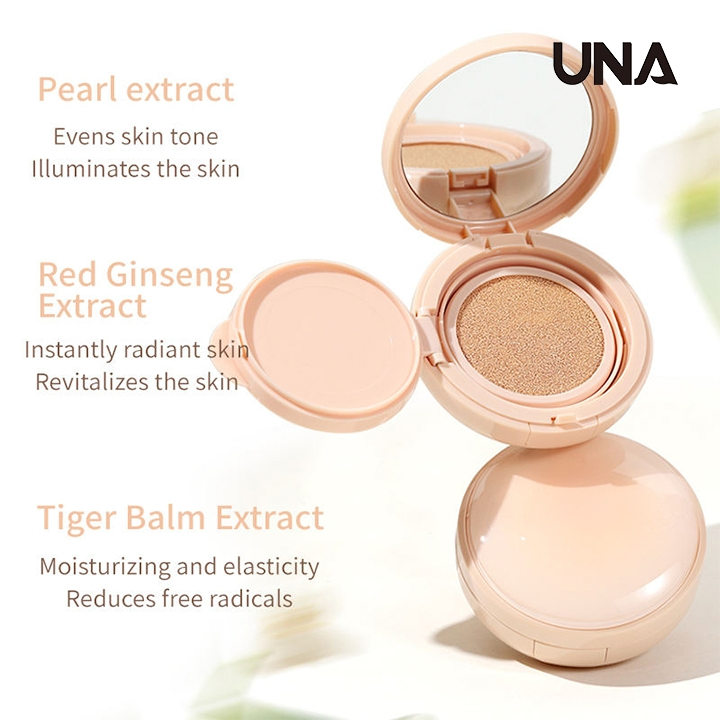 Oil Control Light Skin Care Air Cushion Cream Air Cushion Cc Cream Bb Cream Makeup Full Coverage Foundation