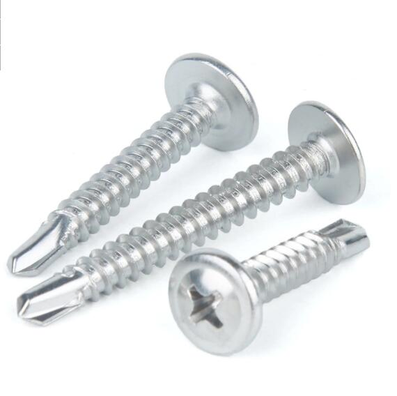 M4.2 Zinc Wafer Modified Truess Head Self Drilling Sheet Metal Screw Phillips Drive