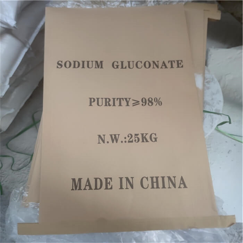 Food Grade and Industrial Grade Sodium Gluconate Salt 98% CAS No 527-07-1