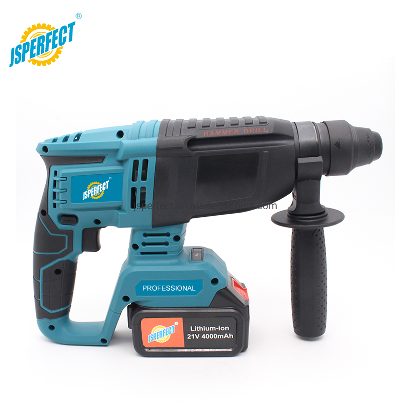 Factory Price 21V Li-ion Power Screw Drivers Cordless Impact Rotary Hammer Drill