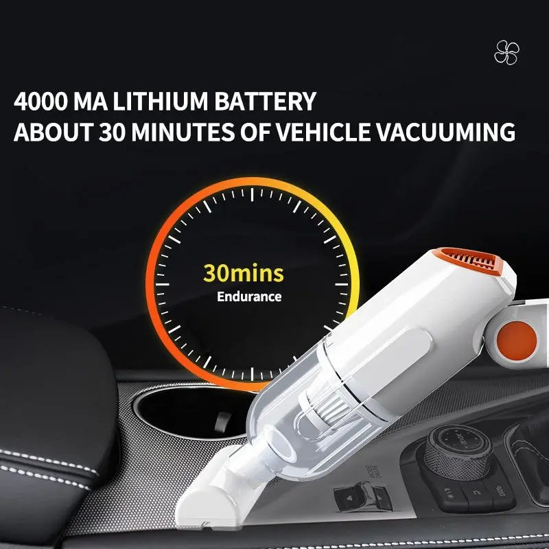 15000PA Powerful Suction Wireless Handheld Vacuum Cleaner for Cars