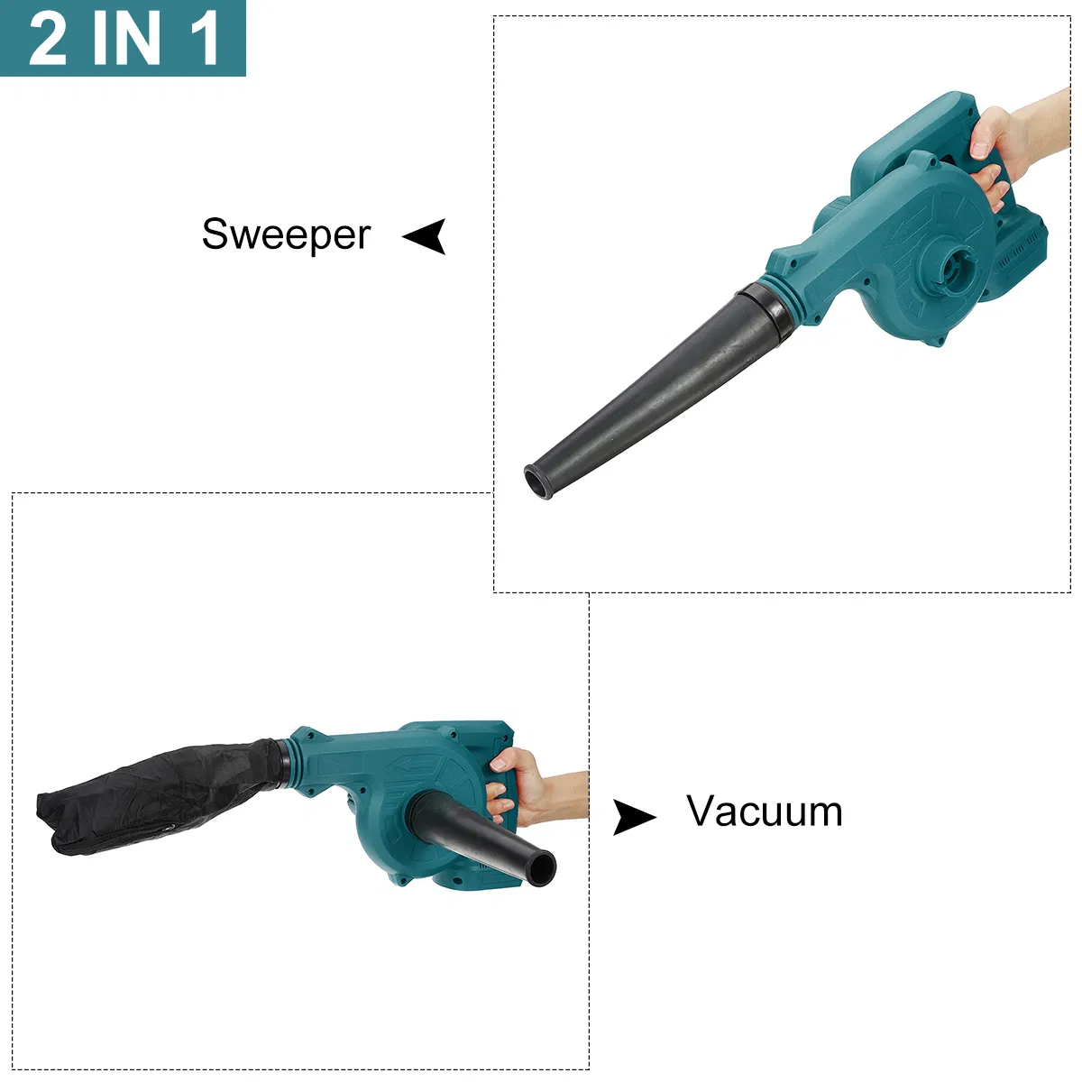 20V Cordless Blower Makita Plug