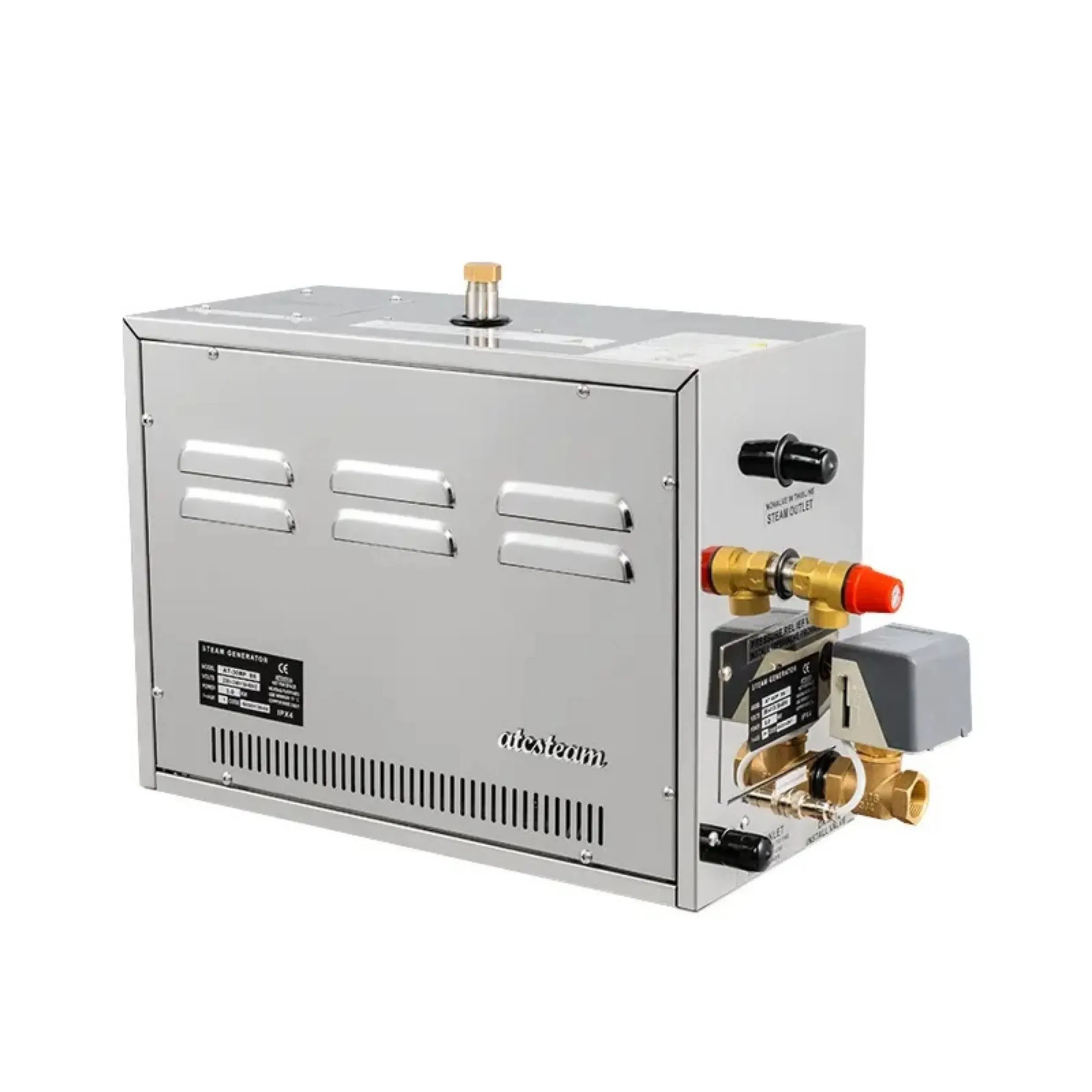 12kw 380V Automatic Drainage Installation Outgassing Steaming Bath Dry Steaming Equipment Generator