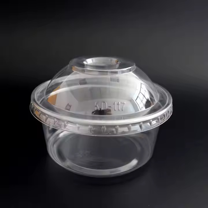 PLA Bowl for Ice Cream or fruit or Salad with Lid