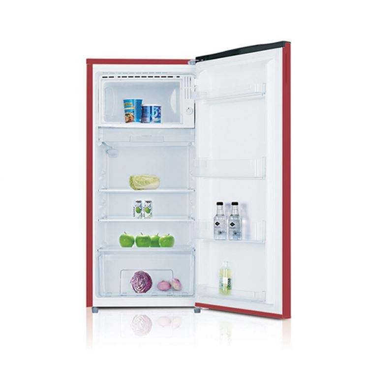 170L OEM Factory Low Noise Small Single Door Mini Fridge for Room
