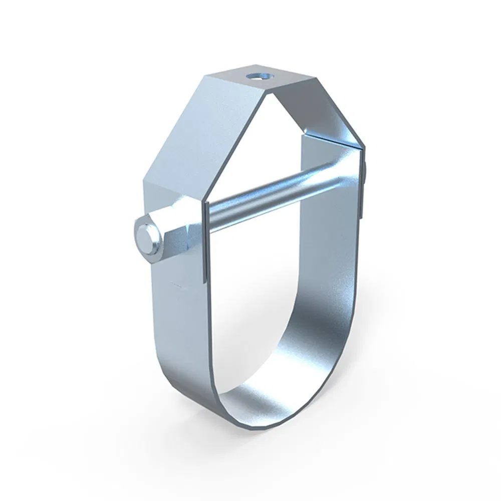 Building Construction Use Horseshoe Shape Strut Clevis Seismic Bracing Pipe Clamp Hanger