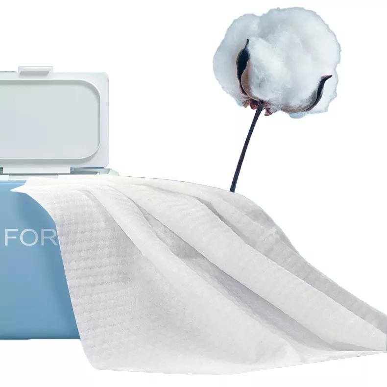 Customized Biodegradable 99% Water Baby's Wipes Organic Bamboo Fiber Baby Wet Wipes for Sensitive Skin