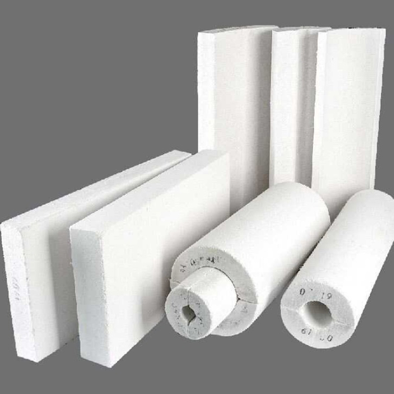 1000º C 270kg/M³ Thermal Insulation Calcium Silicate Board/Pipe/Elbow for Facade/Exterior Wall/HVAC/Plumbing