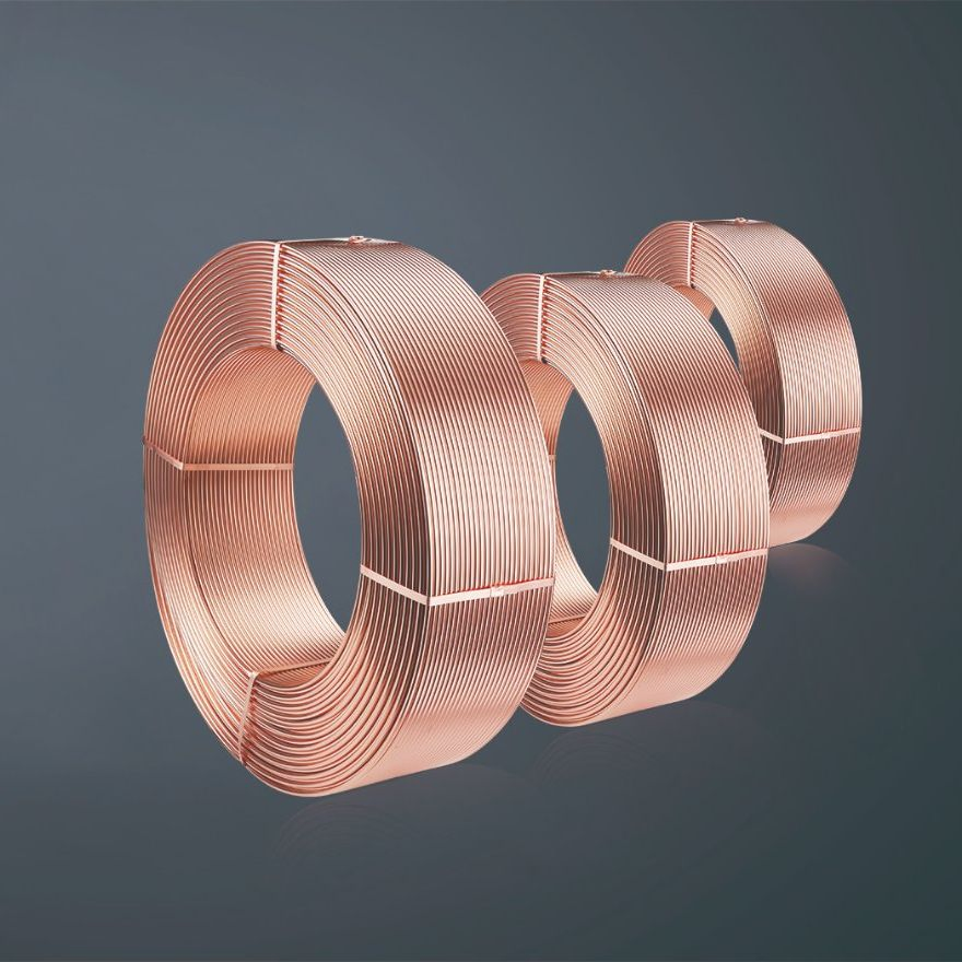 High-Quality Copper Tube Pancake Coil for AC Systems