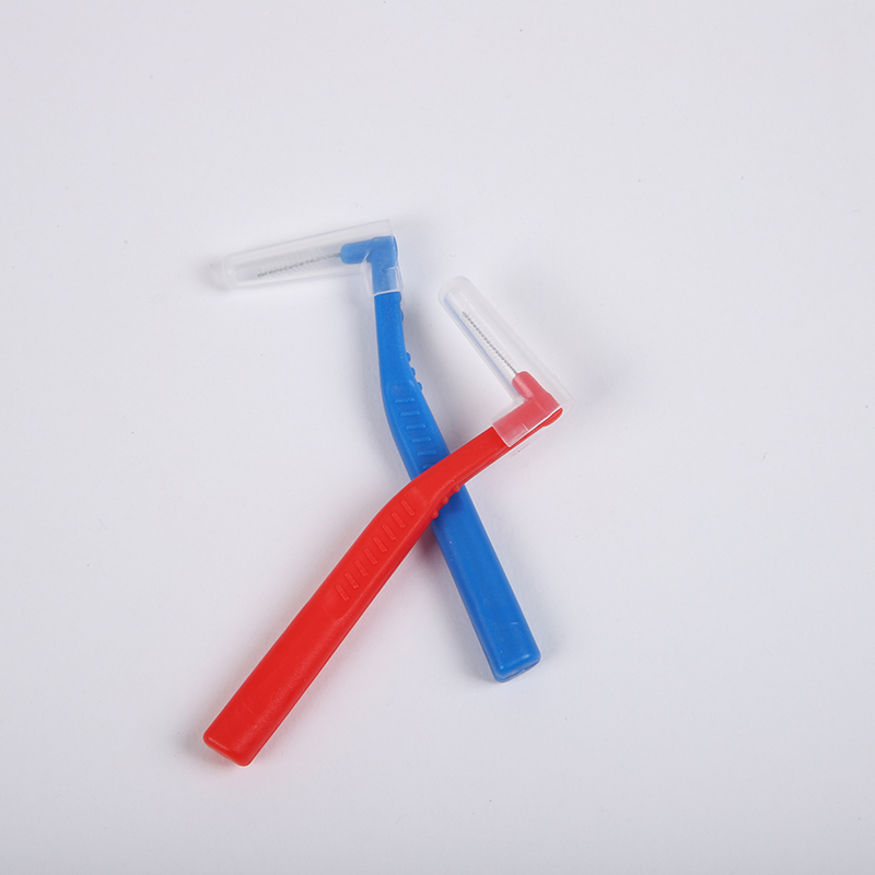 Lk-S31LK L Shape Steel Long Handle Interdental Brush Toothpick India Price