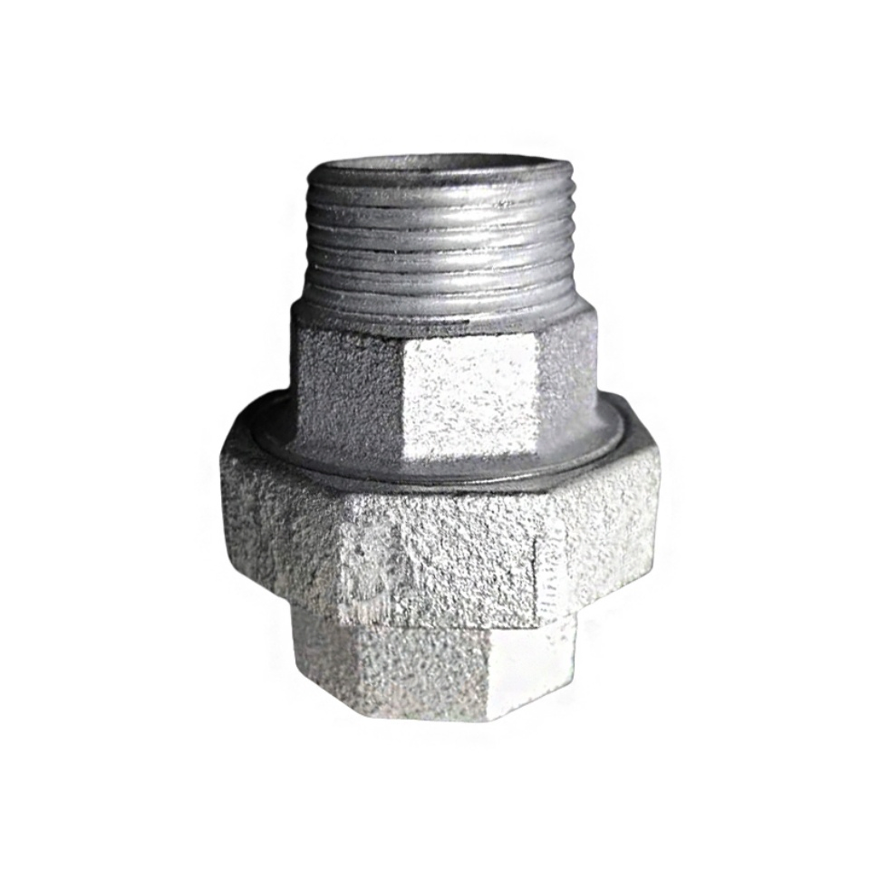 Hot Sales Malleable Iron Pipe Fittings Hot DIP Galvanized 1'' FM Union