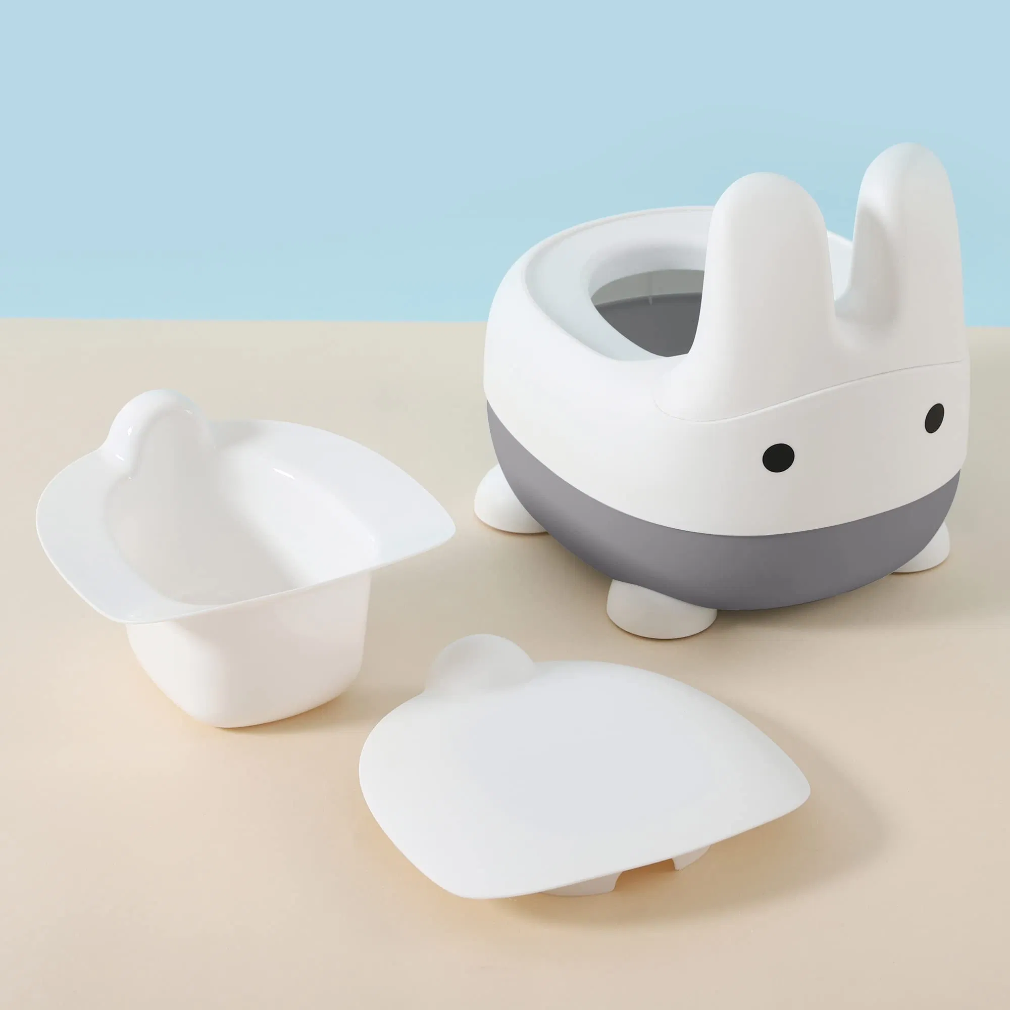 Bunny Potty Training Chair Cute Toddler Clean Travel Seat Boys Girls Toddler Potty Seat