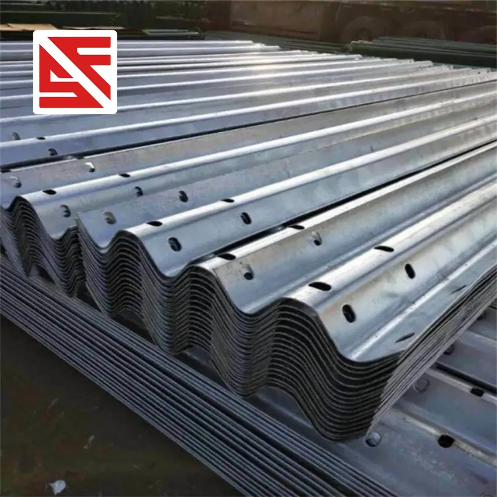 Galvanized Steel Waveform Expressway Guardrail High Quality Factory Price Highway Guardrail