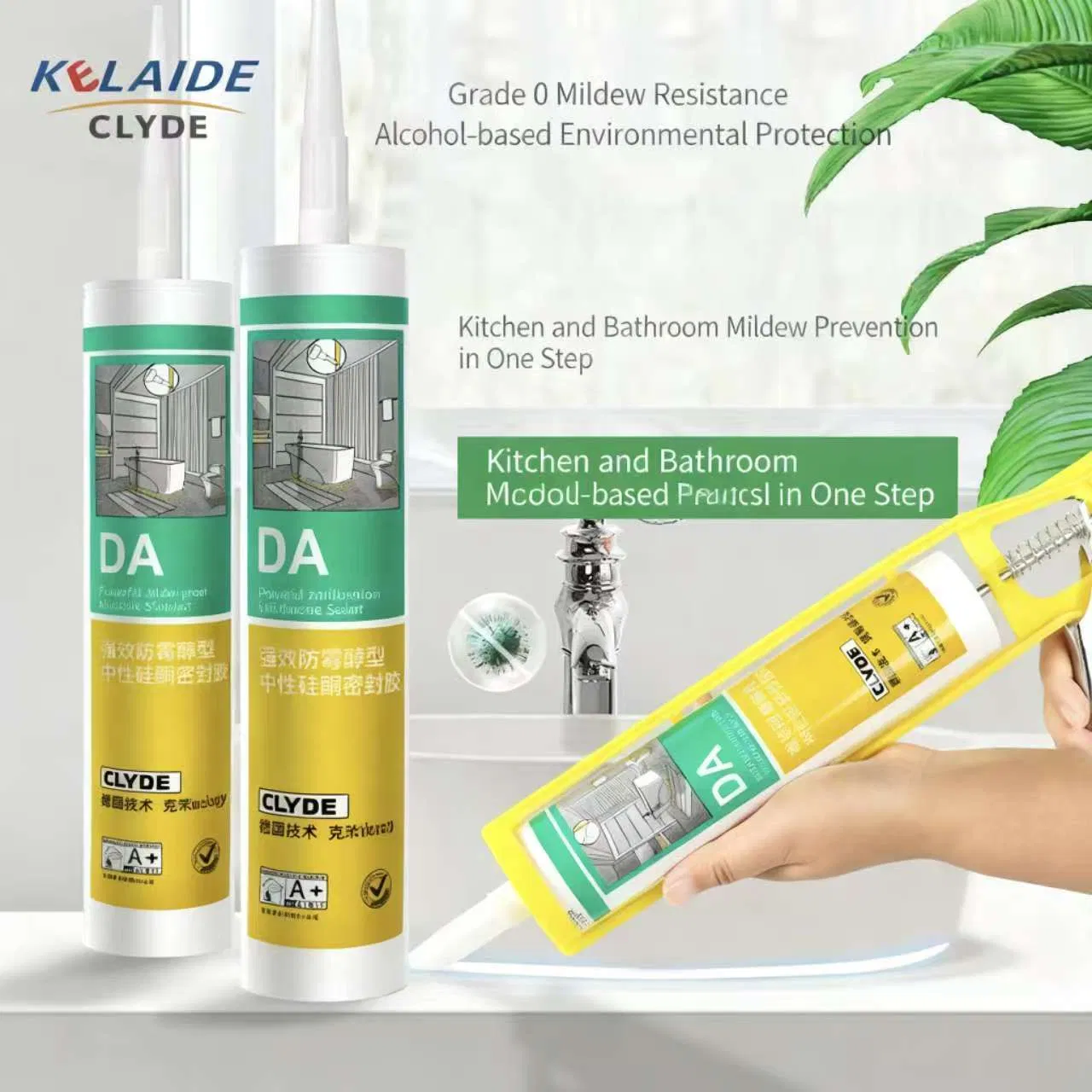 Heat Resistant Frostresistant Gap Filler Silicone Sealant