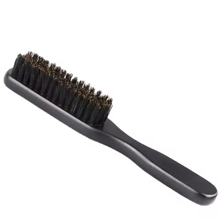 Natural Eco-Friendly Wooden Handle Men's Beard Cleaning Brush