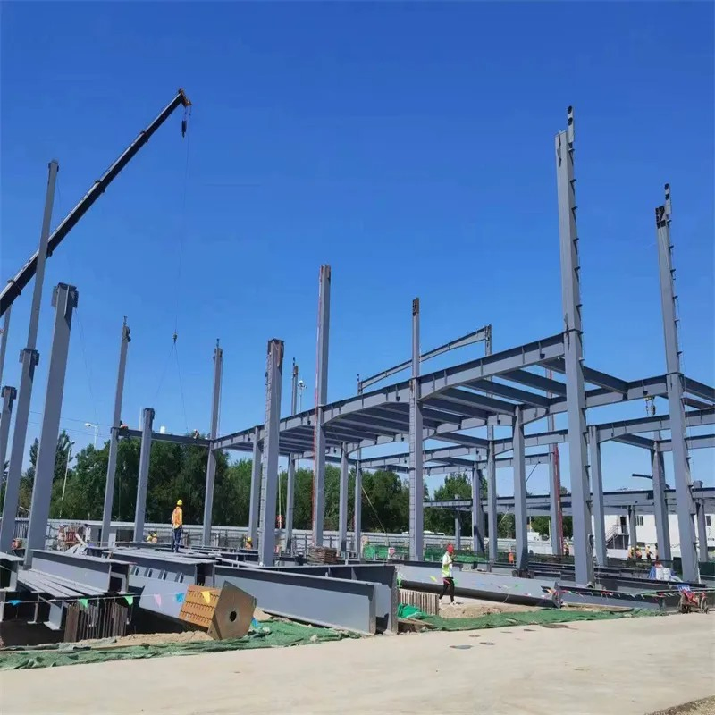 Good Price Workshop Column Prefabricated Warehouse Storage Bin Steel Structure Building Galpon