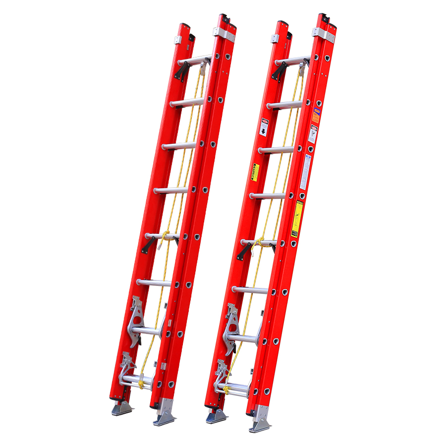 High Quality Good Price Fiberglass Fiber Glass Insulated Extension Ladder