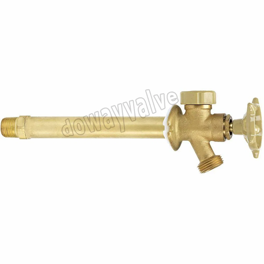 10-Inch Chroming Plated Frost Free Anti-Siphon Outdoor Sillcock Garden Valve