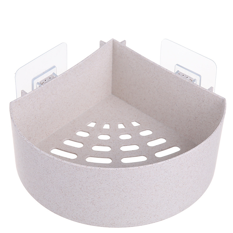 Waterproof Triangle Soap Holder with Suction Cups for Bathtubs