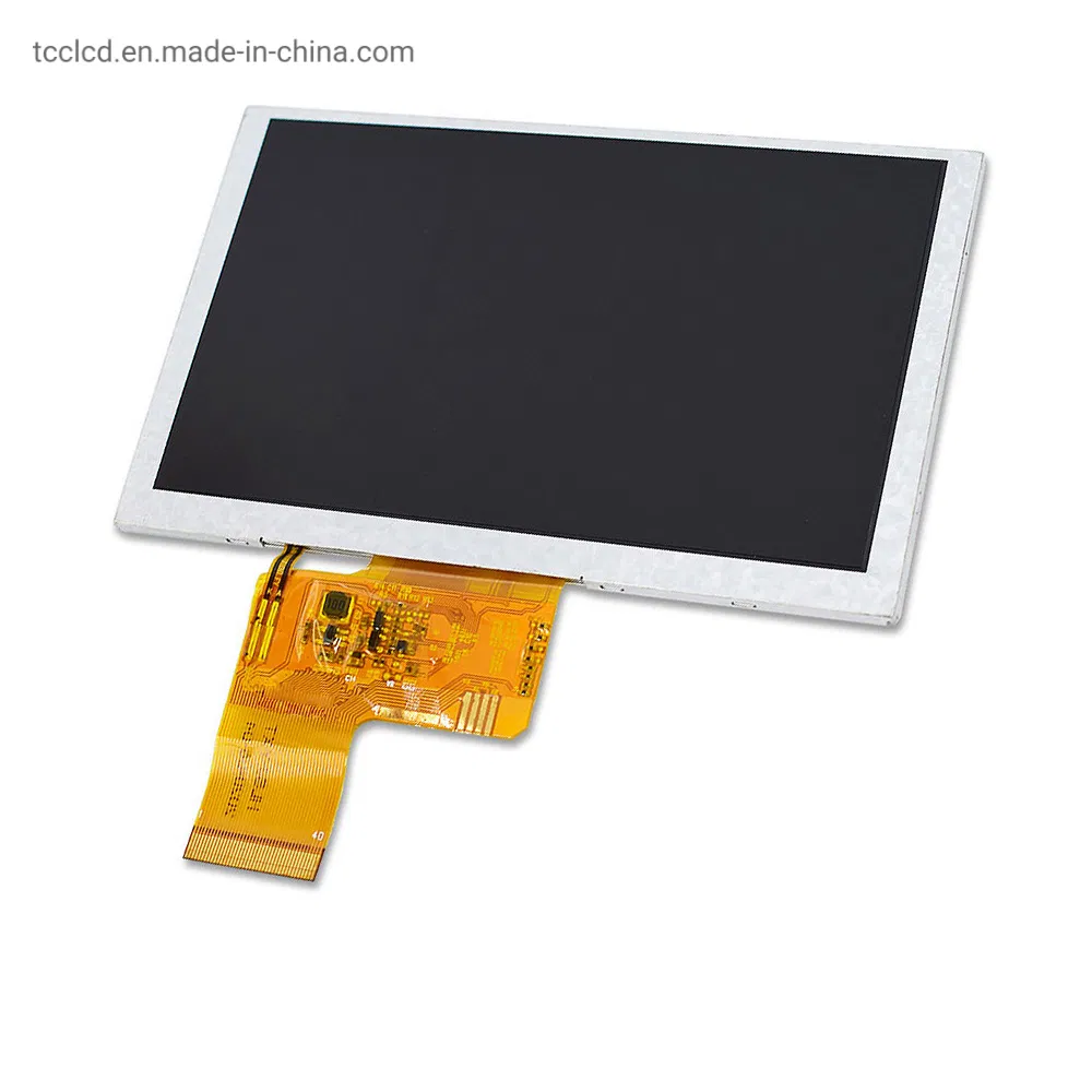 Shenzhen Factory 40 Pin TFT LCD Panel 5" 800X480 RGB Colro LCD Screen Display