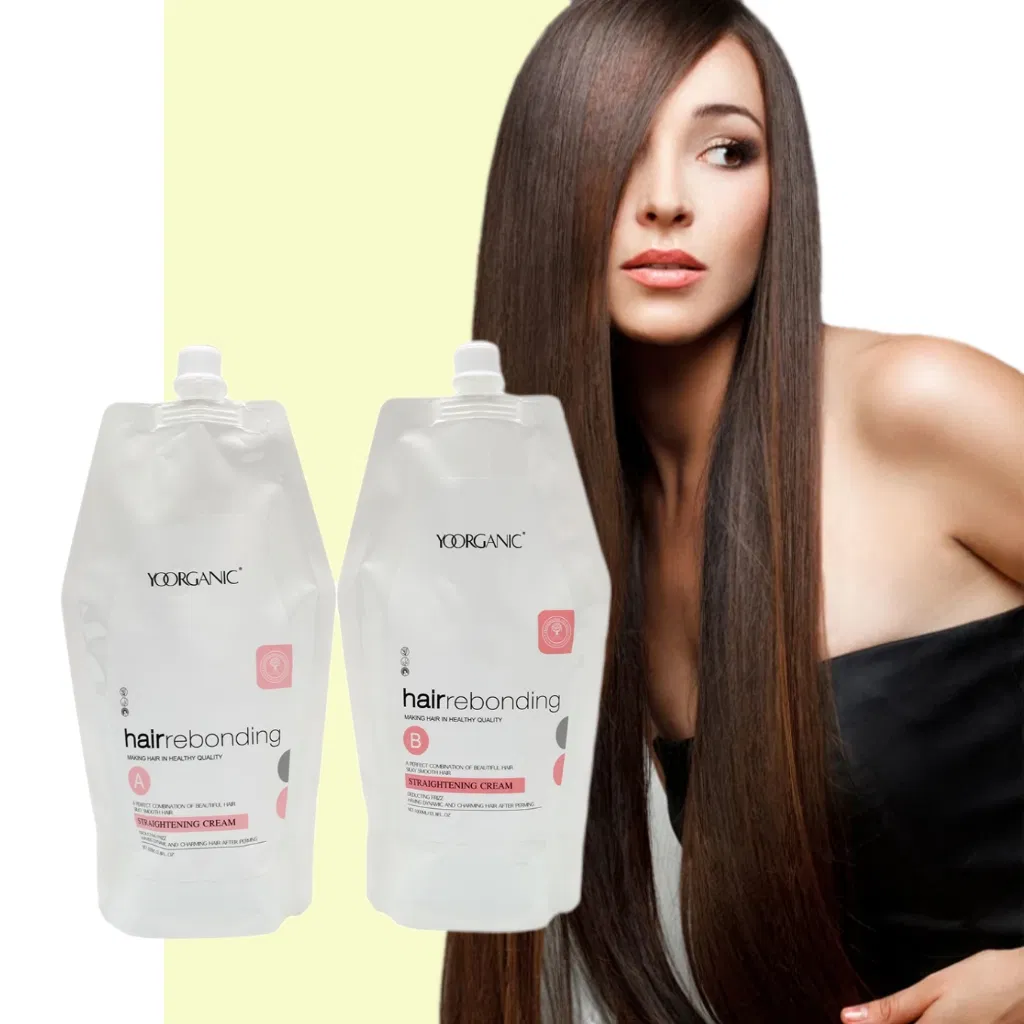 Guangzhou Best Hair Perm Cream Straightening Creams Permanent Protein Hydrating Keratin Smoothing Straightening Lotion