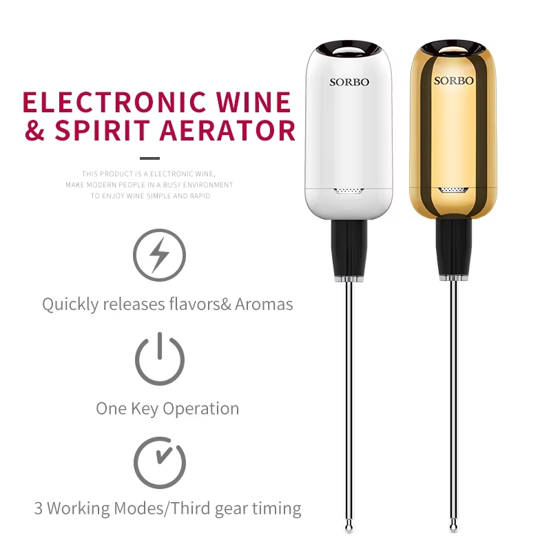 Sorbo Electric Wine Aerator Spirit Dispensers
