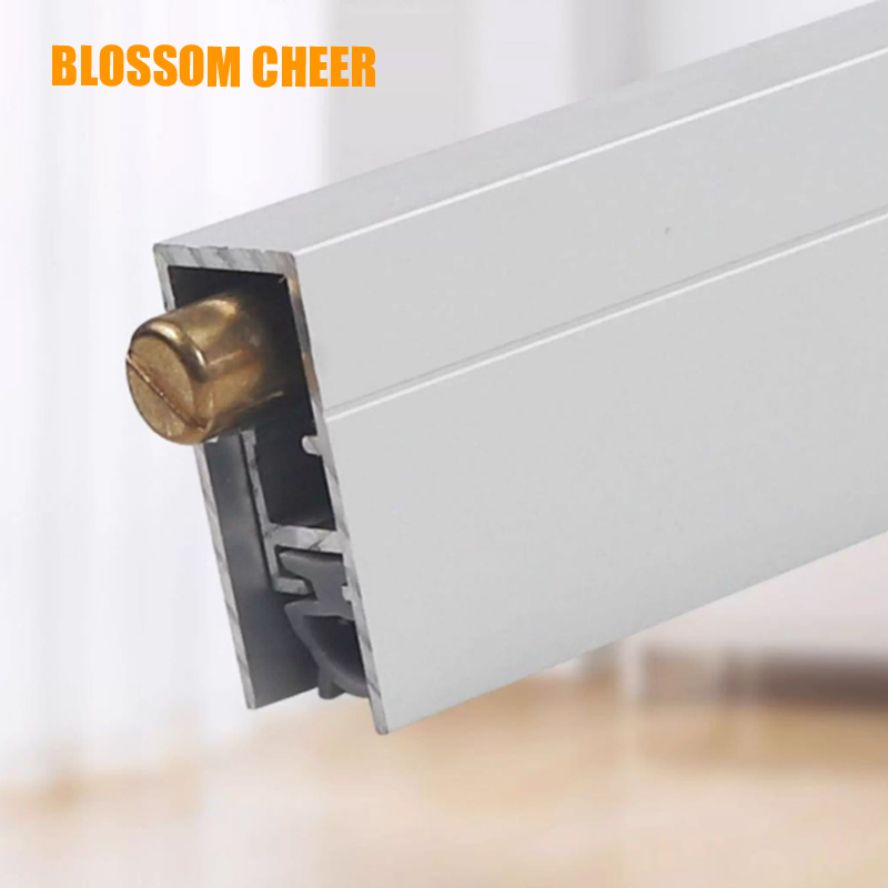 Custom Size Light Blocking Aluminum Door Bottom Seal Strip