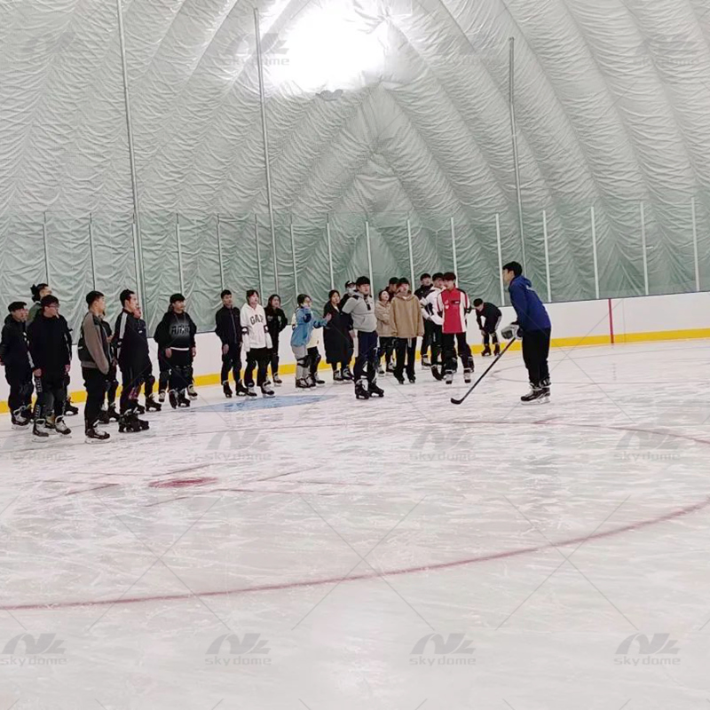 PVF Inflatable Air Membrane Dome for Ice Skating and Hockey