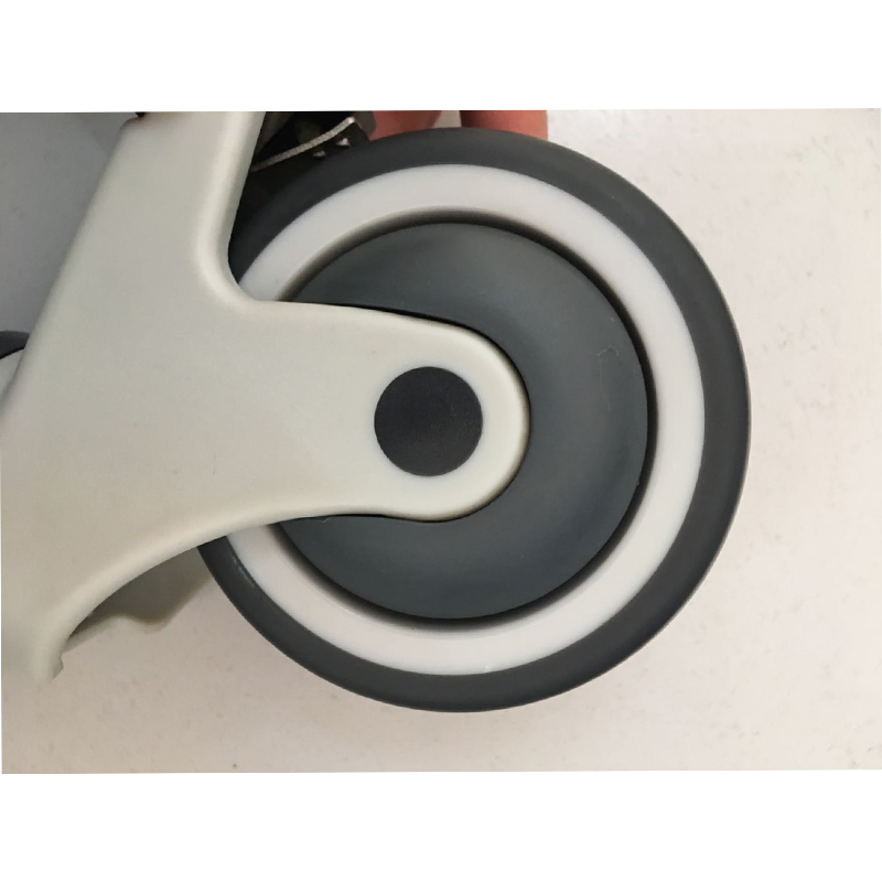 Swivel Stem Brake Medical Bed Caster Wheel for Hospital