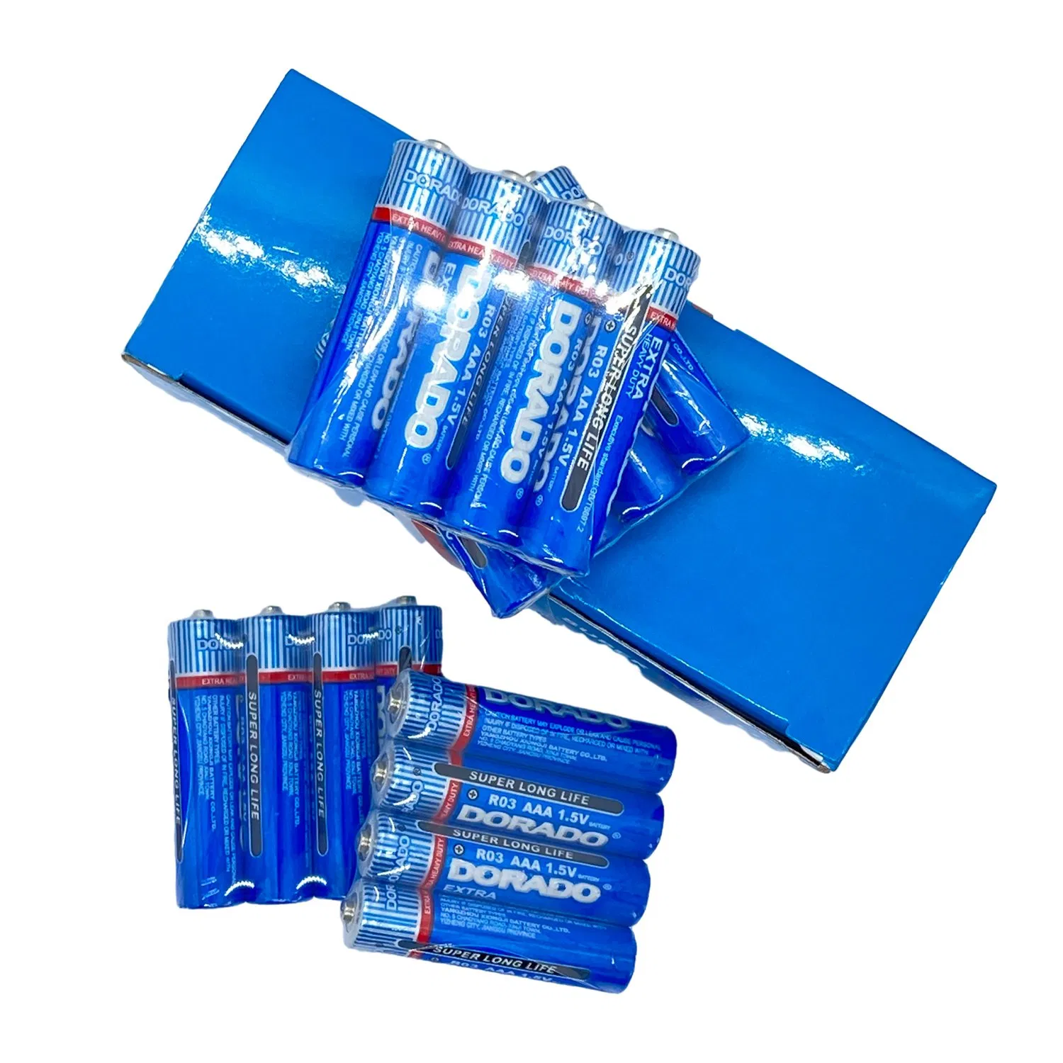 AAA 1.5V Carbon Zinc Heavy Duty Cylindrical Battery for Toys Consumer Electronics