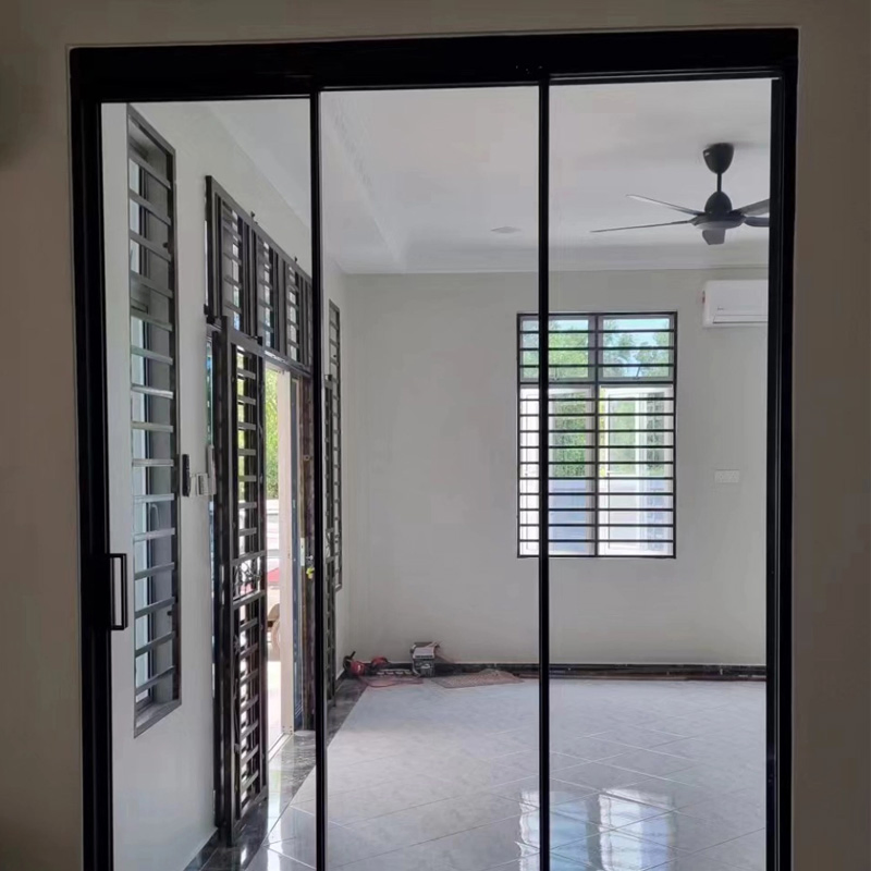 High Quality Telescopic Door Hardware System for Residential Partition