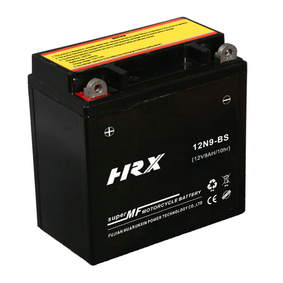 Герметичная гелевая аккумуляторная батарея для мотоцикла 12N9-BS, 12В 9Ач