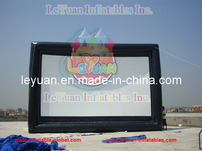 Good Quality Outdoor Inflatable Movie Screen, Inflatable Advertising Billboard for Sale En14960