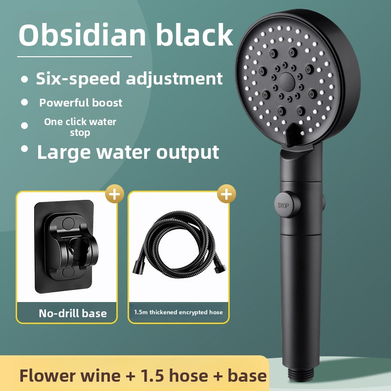 Душевая лейка с фильтром и массажем, набор аксессуаров