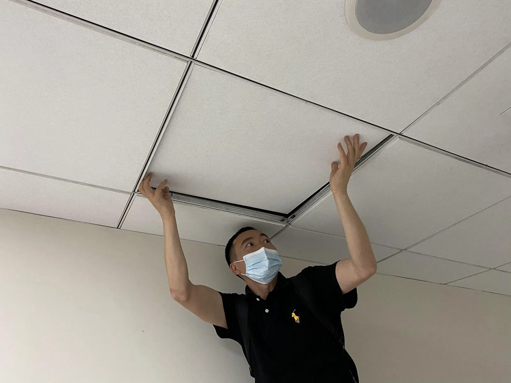 High Quality Wholesale Cheap Sound Absorbing Rockwool Acoustic Ceiling Roof Panels for Office