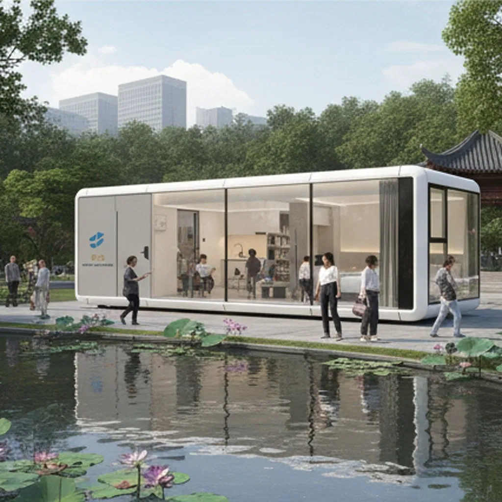 2025 Hot Sale Eco-Friendly Lightweight Capsule House for Tourist Camping