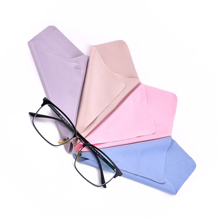 Digital Printing Microfiber Glasses Cloth Suede Micro Fiber Cleaning Cloths