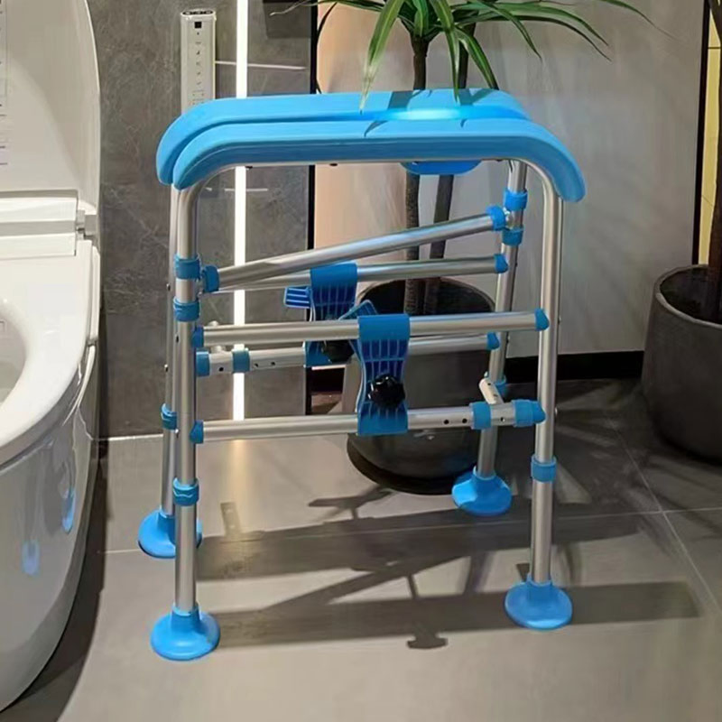 Foldable Toilet Safety Rails with Non-Slip Rubber Feet
