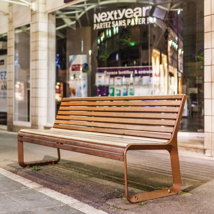 Скамейка уличная для парка патио