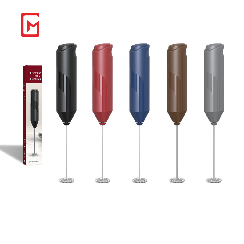 Wholesale Electrical Milk Frother Handheld Automatic Stainless Steel Eco-Friendly Custom Logo