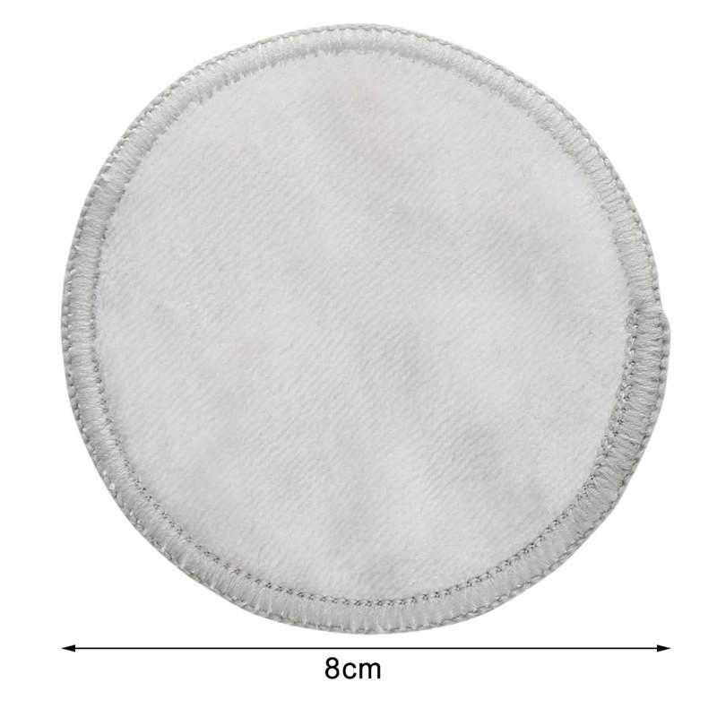 High Quality OEM Custom Organic Reusable Washable Bamboo Cotton Makeup Remover Face Pads