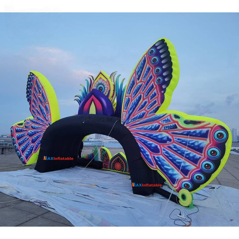 Maxinflatable Blow up Butterfly Arch Stage Decoration for Event