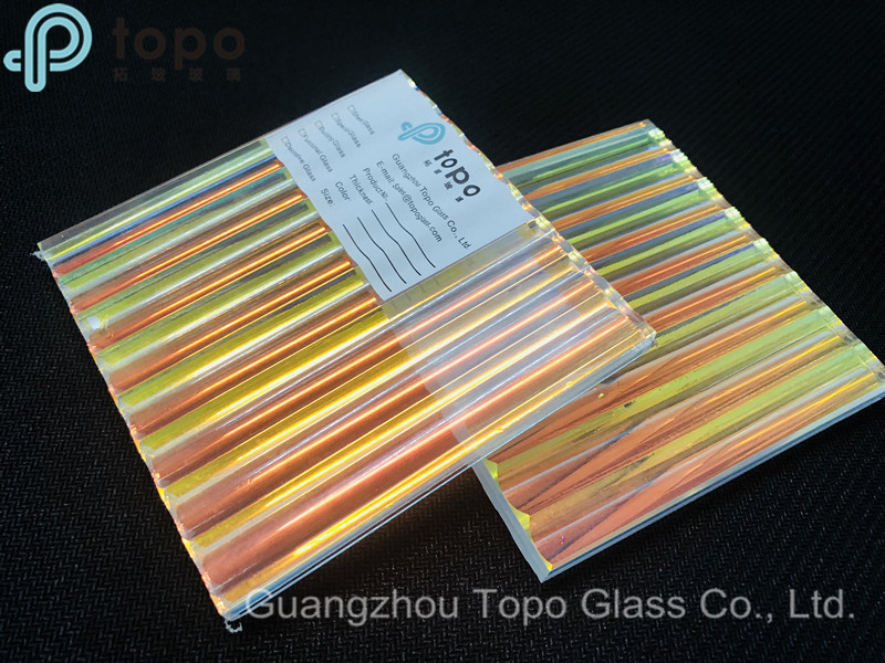 Wholesale Cheap Colorful Tempered Pattern Laminated Glass (LG-TP)