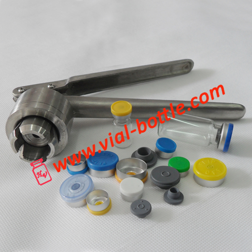 Vial Crimper 13mm and 20mm to Seal Flip off Cap and Injection Vial