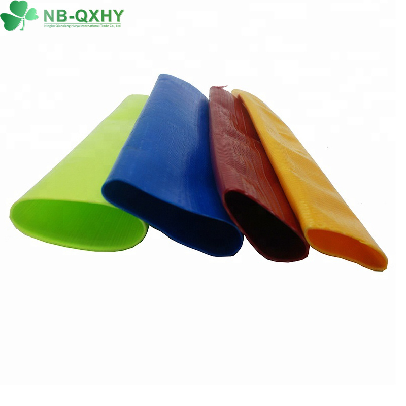 Hot Sales PVC Layflat Hose Colorful Drainage Hose for Garden Water Supply or Heavy Duty Drainage of Liquids