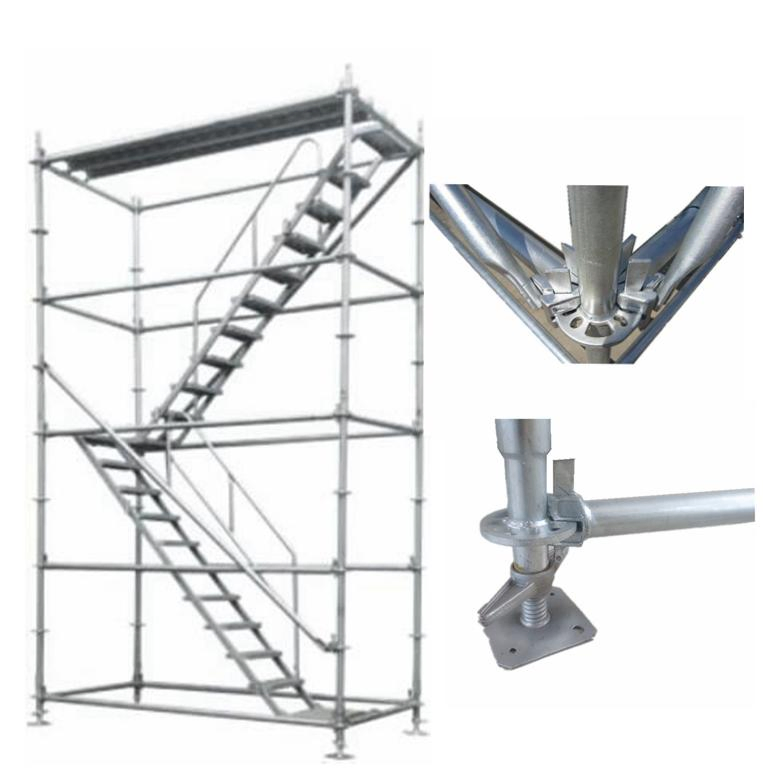 4 Leg Staircase Tower Type Cuplock Scaffolding System