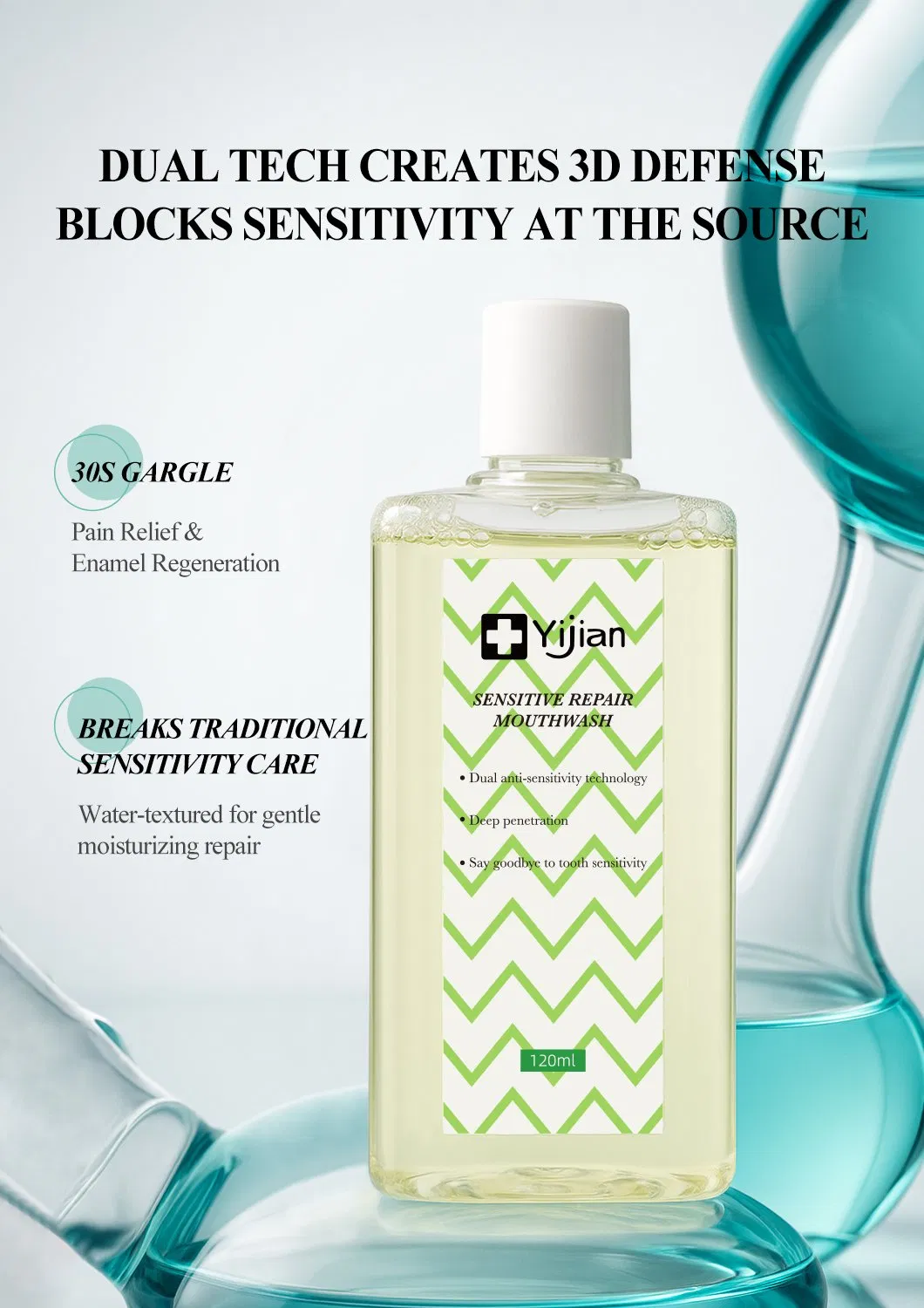 OEM Dm Sensitive Repair Mouthwash for Enhanced Oral Care