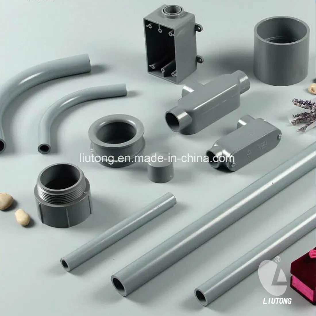 PVC Conduit UL651 Standard Grey Colour for Electrical Instal