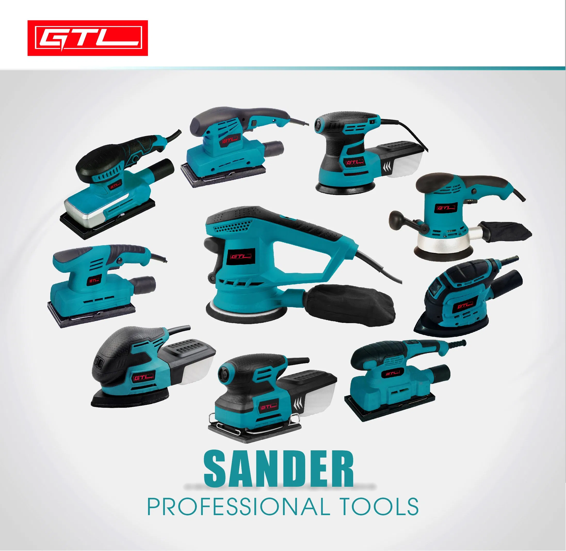 Heavy Duty 240W 125mm Grinder Machine/Rotary Orbit Sander with Dust Collector (RS012)