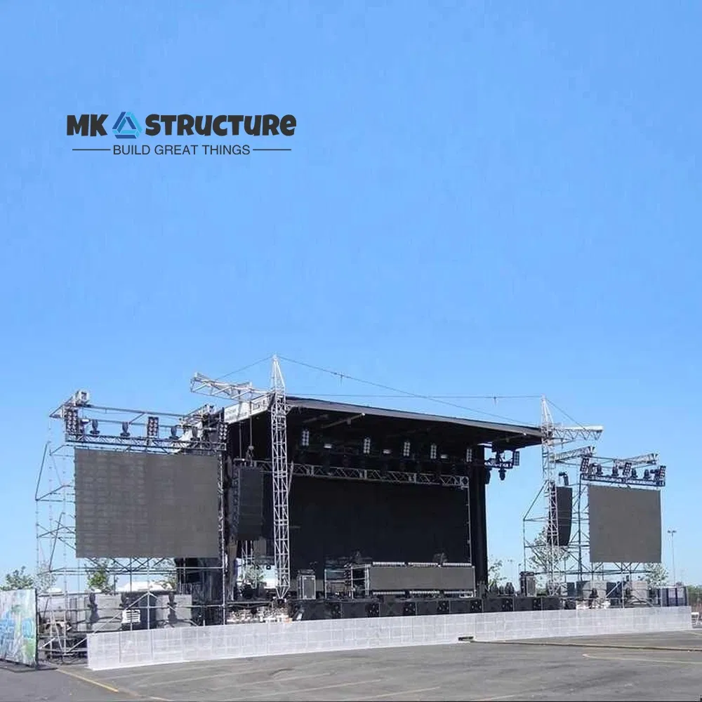 Backdrop Stand Corrosion Resistant Aluminum Exhibition Truss for Starry Sky Camping Parties